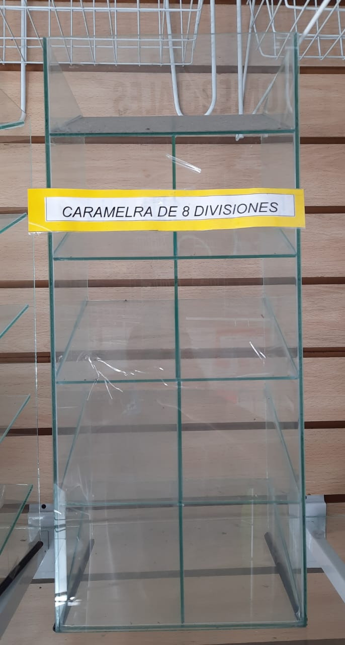 Caramelera de 8 divisiones