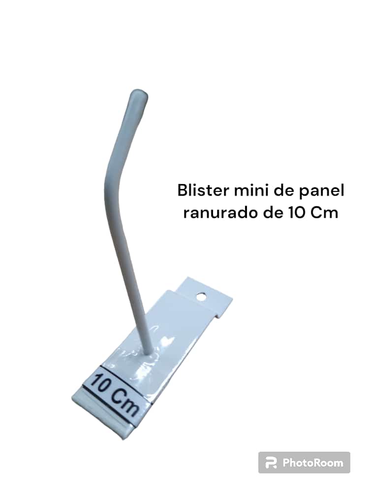 Blister de 4 mm de diámetro x 10 Cm de largo